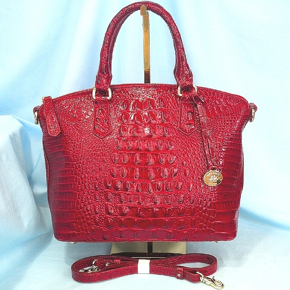 Brahmin Handbags - VEUC Brahmin Medium Duxbury in Unknown Dark Red